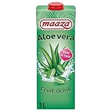 Maaza Aloe vera Fruit Drink, Aloe vera Fruchtsaft zum Genießen, 6x1l