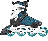 K2 Skates Damen Inline Skates ALEXIS 84 BOA, teal - white, 30G0617.1.1.085