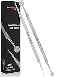 Schwertkrone Akupressurstift Narbensticks Akupressur Set Stab Stäbchen 1 + 2 mm / 6 + 9 mm Akupunkturstäbchen Akupressurstift