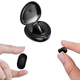 Single Earbud Bluetooth Mini Small Invisible Earbuds Wireless Bluetooth One Ear Smallest Micro Tiny Discreet Earbuds For Small Ears Ear Canals Mini Invisible Ear Buds Discreet Headphones For Work