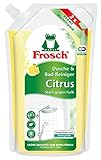 Frosch Citrus Dusche & Bad-Reiniger, kraftvoll gegen Kalk & Verschmutzungen, Nachfüllbeutel, 1er Pack (1 x 950 ml)