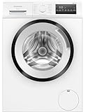 Siemens WM14N223 Waschmaschine iQ300, Frontlader mit 7kg Fassungsvermögen, 1400 UpM, speedPack L, LED-Display,Outdoor-Programm, Weiß, 60cm