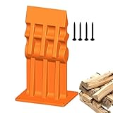 Manueller Holzspalter – Holzspalter für Brennholz, stabiler Holzspalter mit Haltbarkeit, praktischer Spalter aus Gusseisen, Holzspalter