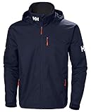 Herren Helly Hansen Crew Hooded Jacket, Marineblau, XL