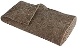 Windhager Schafwoll-Filzmatte ÖKO, Kälteschutzmatte Filzabdeckung, Frostschutz für Pflanzen, Winterschutz für Gartenpflanzen, 300 g/m², 2 x 0,38 m, grau, 06040