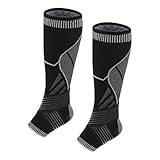 Thewasc Unisex Sport-Pad mit rutschfestem Design, schweißresistent, Wadenbandage, Fitness, Wadenbandage, perfekt für aktiven Lebensstil, atmungsaktive Ärmel