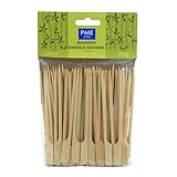 PME Bambus-Schöpflöffel-Spieße 12 cm, Packung mit 100, Braun