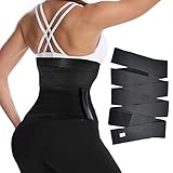 Bauchweggürtel Taillen Gürtel Verstellbarer Bauchkorsett Invisible Wrap Waist Trainer Snatch Bandage Wrap Für Damen Fitness Pregnancy Bauch Weg Trainer, 4m