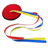 Outanaya Eltern Kind Sport Outdoor Garten Outdoor Fliegende Untertasse Weiche Wurfscheibe Outdoor Aktivitäten Rotes Tuch