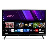 MEDION 59,8 cm (24 Zoll) HD Fernseher (Smart-TV, HDR, VIDAA Store, Prime Video, Disney+, DAZN, Paramount+, HbbTV, PVR, Bluetooth, MD 824101)