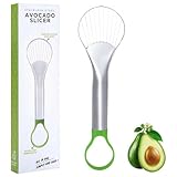 Avocadoschneider Edelstahl Avocadoschäler Avocado Entkerner Multifunktionales Avocado Tool für Fresh Avocado Saver in Haushalt Küche