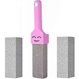 Bimsstein Toilettenreiniger mit Griff,Reinigungsstein für Klo,Effektiver Kalk und Urinsteinentferner für Toilette, Bad, Waschbecken (3)