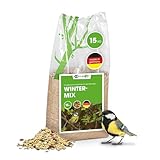 Energiereiches Vogelfutter 15 Kg - Mischfutter mit hohem Fettgehalt - Wildvogelfutter besonders geeignet für den Winter