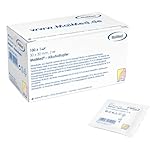 Alkohol Pads Alkoholtupfer 100 Stück - 30mm x 30mm einzeln verpackt - Alkoholpads einzeln verpackt - Ideal für die Hautreinigung