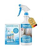 Schimmelentferner, Schimmelspray für Wand und Bad, Schimmelstop mit Langzeitwirkung, Schimmelmittel, Schimmel-Blocker, Schimmel-Entferner, Anti-Schimmel – ABACUS Schimmelentferner 750 ml (4378)