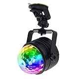 ibasenice Nachtlicht mit magischer Kugellaterne DJ-Beleuchtung Disco-Party-Lichter portable light sound control light drahtlose Blitzlichter buntes Licht runden Stopplicht