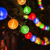 Uping® Led Lichterkette 20er Batterienbetriebene Lampions Laterne für Party, Garten, Weihnachten, Halloween, Hochzeit, Beleuchtung Deko usw. 5,8 Meter mit 8 Modi [Energieklasse A+++]