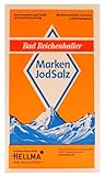 Bad Reichenhaller Alpen-Jod-Salz 2000 Stk. je 1 g - 2 kg Vorrats-Box - Salztütchen einzeln verpackt, für Cafés und Gastronomie