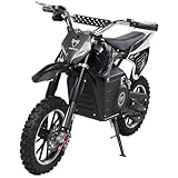Actionbikes Motors Kinder Elektro Crossbike Viper | 𝟭𝟬𝟬𝟬 Watt Motor bis 𝟐𝟒 km/h - Motorrad - Pocket Bike - Dirt Bike - Pocketbike - Motorsport - Dirtbike - Enduro ab 8 Jahren (Schwarz)