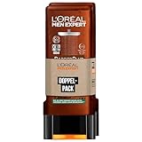 L'Oréal Men Expert Barber Club Duschgel für Körper, Haare & Bart, reinigendes Duschgel mit Zedernholz-Duft für 24H anhaltende Frische, 2 x 400ml