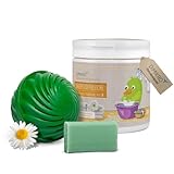 Energie Waschkugel Original für Waschmaschine + Bleichmittel + Gallseife - Ökologischer Waschball mit EM-Keramik wäscht ohne Chemie & Waschmittel sauber