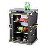 TIMBER RIDGE Campingschrank faltbar Campingküche klappbar...