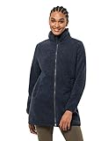 Jack Wolfskin Damen High Cloud Coat W Fleece Jacke, night blue, M EU