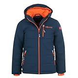 Trollkids Kids Hemsedal Snow Jacket XT 128, Mystic Blue