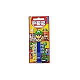 PEZ Super Mario Spender mit grüner Kappe 2 Päckchen süßen Bonbons 17g
