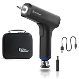 Wiha TCA10182 zai Hause 4V Akkuschrauber Set klein mit 4 Bits und USB C Ladekabel, Mini Akku-Schraubendreher magnetischer Bithalter Linkslauf, Drehmomentanzeige und LED-Licht I Bohrschrauber, Schwarz