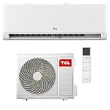 TCL Split Klimaanlage 9000 BTU BreezeIN mit Sprachsteuerung, WIFI für Räume bis 30m² 4 in 1: Heizen, Kühlen, Entfeuchten, Ventilieren - Version 2025
