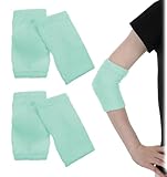 Classicseali 2 Paar Befeuchten Ellbogenschoner,Ellenbogenbandage Gel,Sport Ellenbogenbandage,Ellbogenschützer Baumwolle zum Ellenbogenschutz,Spa Feuchtigkeitspflege,Pflege Rissiger Haut