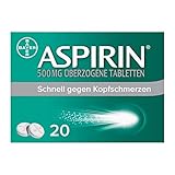 Aspirin 500 mg überzogene Tabletten - Kopfschmerztabletten...