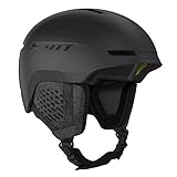 Scott Track Plus Helmet Schwarz, Ski- und Snowboardhelm, Größe S - Farbe Black