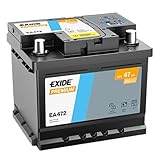 Exide EA472 Premium Carbon Boost Autobatterie 12V 47Ah 450A