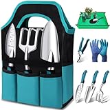 Kynup Gartenwerkzeug-Set, 7 Stück Garten Hand Werkzeuge,...