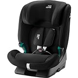 BRITAX RÖMER Kindersitz EVOLVAFIX, mit ISOFIX, für Kinder von 76-150 cm (i-Size), 15 Monate - 12 Jahre, Space Black