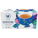 3 x Eisenkraut verveine CARREFOUR CLASSIC' la boite de 25 sachets - 3 x 32,5g Eisenkrauttee aus Frankreich 75 Beutel