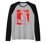 Zombie Skateboarder Lustig Distressed Zombie Liebhaber Männer Frauen Raglan