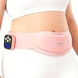 WARMELLE Perioden Wärmegürtel, Tragbares Heizkissen Kabellos mit 6 Temperaturschritten Einstellbar Elektrischer Menstruations Wärmegürtel Periode 5000 mAh Langlebig & Robust für Frauen und Mädchen