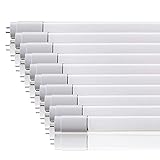 ZONE LED SET - LED Röhre 120cm, neutralweiß (4000 K), 1850 Lumen, T8, G13-18W (ersetzt 36W), inklusive Starter, LED-TUBE Leuchtstoffröhre Neonröhre Leuchte Röhrenlampe, 10-er Pack