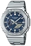 Casio G-Shock GM-2110D-2BJF Digital/Analog-Kombination, Japan-Import, silber