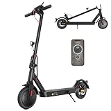 iScooter E Scooter mit Straßenzulassung, ABE Elektroroller Belastung bis 120kg, 30 km Reichweite, LED, 20km/h, 350W Motor, 8,5 Zoll Wabenreifen,Duales Bremssystem E Roller für Erwachsene