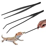 Lnngub 2 Stück Aquarium Pinzette Set, 25cm Gerade Pinzette...