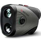 REDTIGER Laser Entfernungsmesser, 7X Vergrößerung, 1200Y Golf Entfernungsmesser mit Slope, Wiederaufladbar Rangefinder mit Magnetstreifen, Flag-Lock und Vibration, ± 0,5m Genauigkeit