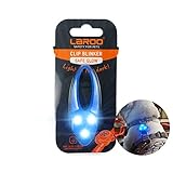 LaRoo Sicherheits LED Blinklicht für Hunde, Katzen, LED Licht Leuchtanhänger Schlüsselanhänger 3 Blinkmodis Sicherheitslicht für Spaziergänge mit dem Hund Outdoor Sport