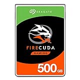 Seagate FireCuda, interne Hybrid Festplatte 500 GB, 2.5 Zoll, 64 MB Cache, Sata 6 Gb/s, inkl. 3 Jahre Rescue Service, Modellnr.: ST500LX025