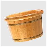 HYN MassageGerät für Füße Holz,Leicht Zu Reinigen Fusbad Bequem,Robust Detox Fussbad Gerät für Den Heimgebrauch