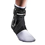 Zamst A2-DX Sprunggelenkbandage (Rechter - L) Verstellbar gegen Umknicken - Schwere Verstauchungen Grad III Chronische Instabilität - Ideal zum Sport- Bandage Fußgelenk - Korrekte Passform R&L