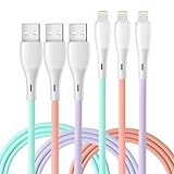 DFLASHS 3er-Pack iPhone-Kabel, MFi-zertifiziertes iPhone-Ladekabel, 91 cm, Lightning-Kabel für iPhone 14/13/12/11 Pro Max/Mini/XS MAX/XR/XS/X/8/7/Plus/6 iPad und mehr